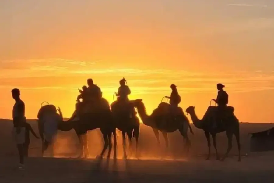 Agafay Day Pass  Camel Ride Activity at sunset in Agafay 2025