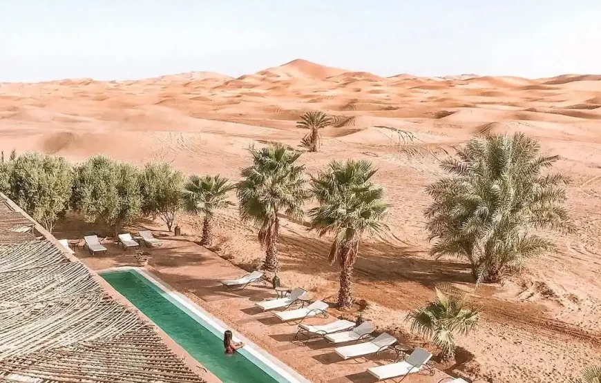 Exploration de 3 jours de Marrakech à Merzouga avec Maroc Day Pass : un périple captivant au cœur de l’aventure.