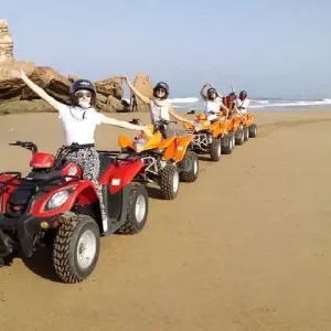 Quad Biking and Camel Ride Experience beach