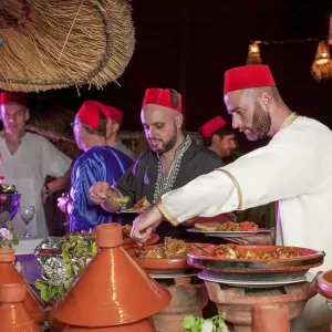 Savoring Moroccan Flavors in the Agafay Desert