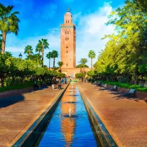 taxi experience Marrakech koutoubia gardens