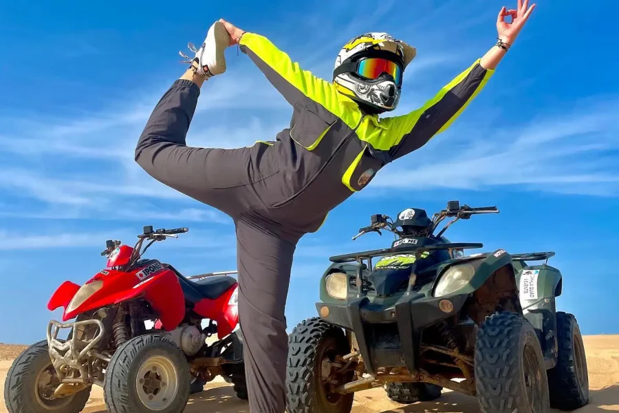 Experience the thrill of the 1-hour Dakhla Quad Biking Adventure in 2023. Dive into the heart of the desert for an exhilarating journey.