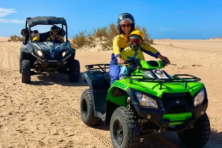 Experience the thrill of the 2 hours Dakhla Quad Biking Adventure in 2024. Dive into the heart of the desert for an exhilarating journey.